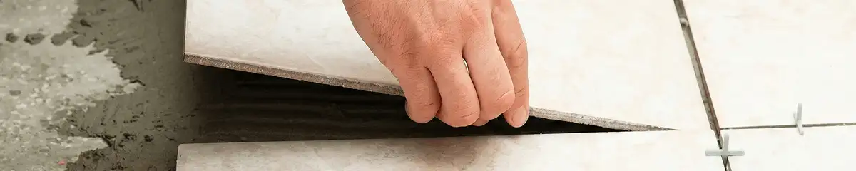 Professional installing ceramic tile floors in Charleston, SC